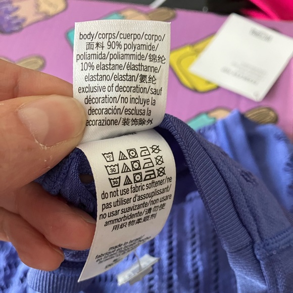 BNWT VSX/Victoria's Secret Sport Mesh Tank Top - Size M - Picture 6 of 6